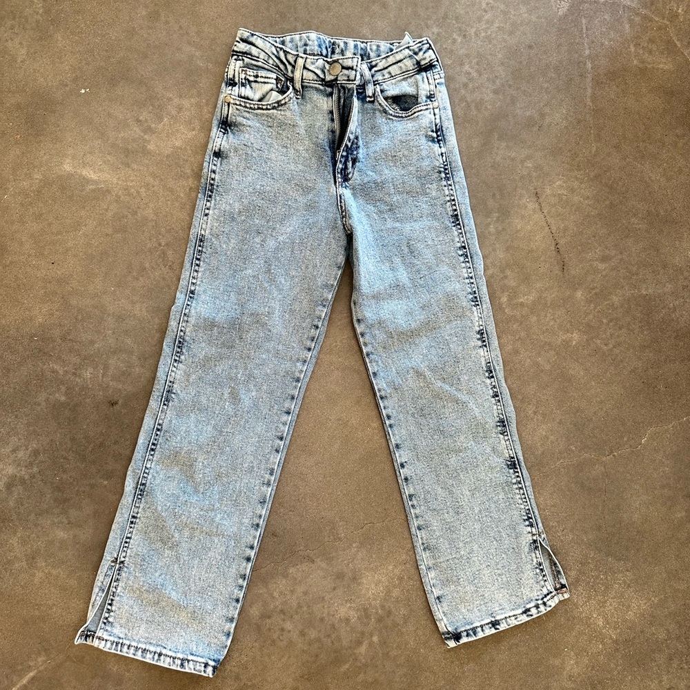 Art class Girls' High-Rise Baggy Wide Leg Jeans - pre owned